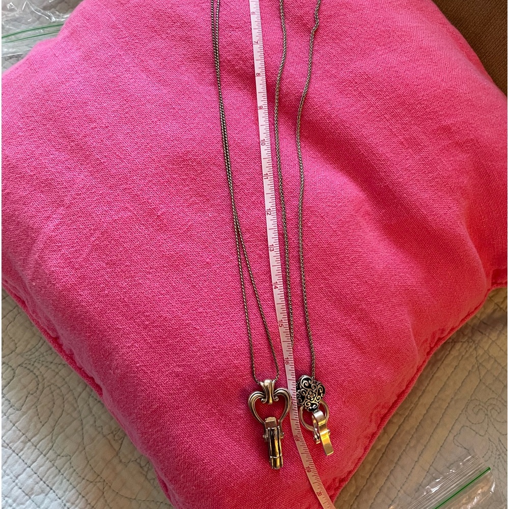One Brighton lanyard, and one knock off Brighton lanyard